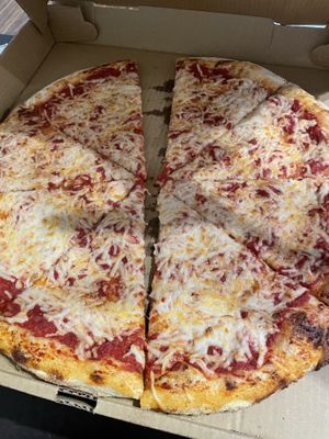 Plain pizza  at Paranormal Pop Ups in Bethlehem