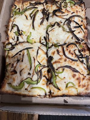 Gluten free peppers and onions  at Paranormal Pop Ups in Bethlehem