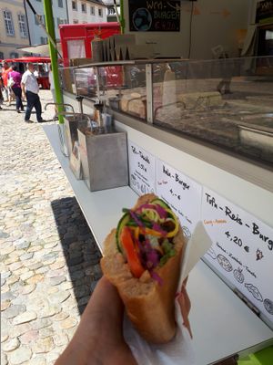 Täschle:) at Tofu-Standpunkt - food truck in Freiburg