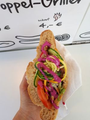 Täschle:) at Tofu-Standpunkt - food truck in Freiburg