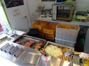 An inside view. at Tofu-Standpunkt - food truck in Freiburg