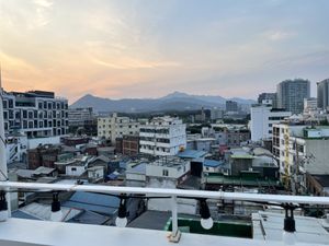 Not just the food but also the view is superb   at On The Move in Seoul