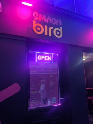 Entrance at Smashbird in Galway
