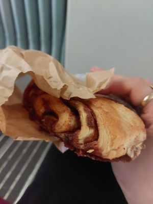 Franzbrötchen at REWE Voll Pflanzlich in Berlin