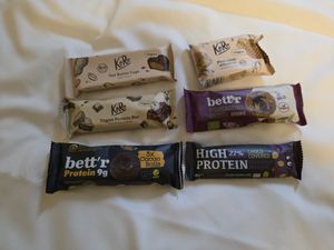 Süße snacks at REWE Voll Pflanzlich in Berlin