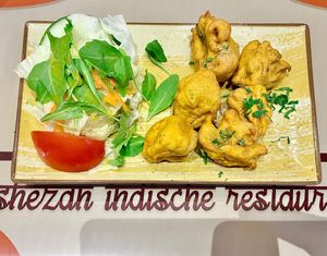 Mushroom pakora  at Shezan  in Berlin