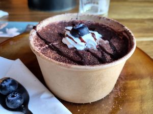 tiramisu at De Salopette in Ghent