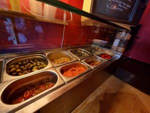 Buffet,  very limited today, as they were going on holiday, so we declined at De Salopette in Ghent