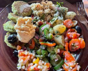 Koud buffet   at De Salopette in Ghent