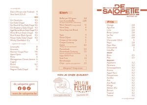   at De Salopette in Ghent