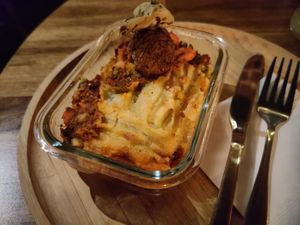 Shepherd's pie at De Salopette in Ghent