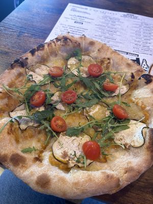 Måneskin pizza  at ROCK'N'PIZZA  in Granada