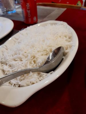 Indian rice at Mama Masala Indian Cuisine in Ho Chi Minh City