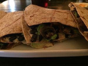 Quesadillas at Trinity Hall in Dallas