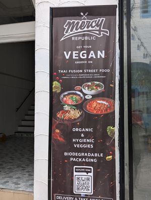 Signage at Mercy Republic in Bangkok