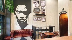 inside at Mercy Republic in Bangkok