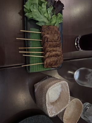 Bbq skewers  at Mercy Republic in Bangkok