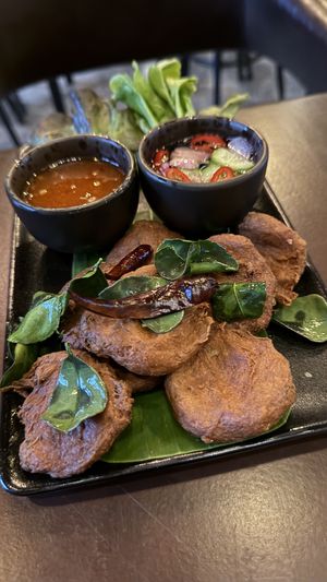 “Fish” patties #Veganuary at Mercy Republic in Bangkok