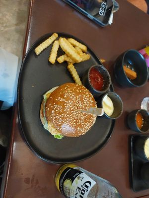 Smokey burger at Mercy Republic in Bangkok