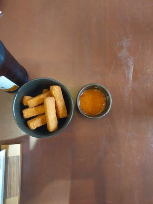 Free soy bars at Mercy Republic in Bangkok