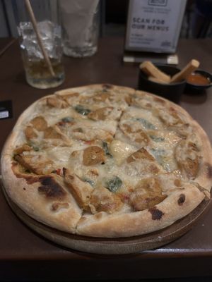 Northern thai pizza  at Mercy Republic in Bangkok
