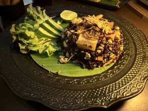 Crab fried ricee  at Mercy Republic in Bangkok