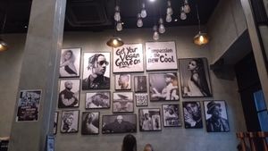 Wall of hip-hop & R'n'B vegans at Mercy Republic in Bangkok