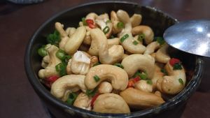 Lime and Chilli Cashews at Mercy Republic in Bangkok