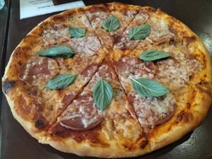 Best pepperoni in Thailand 🍕 at Mercy Republic in Bangkok