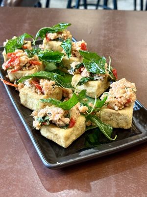 Tofu krapao  at Mercy Republic in Bangkok