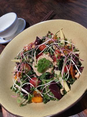 Moc Chau grilled salad  at Dana Vegan House in Hanoi