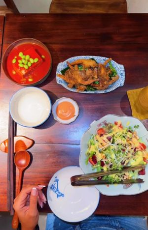 ✨ Incredible vegan food! Should be Michelin-starred. 🫰🏼  at Dana Vegan House in Hanoi