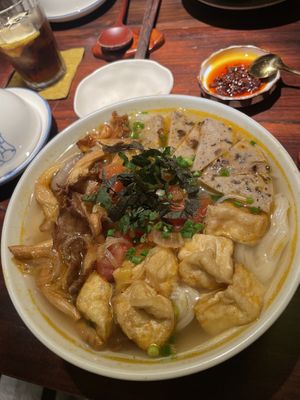 Rice Vermicelli   at Dana Vegan House in Hanoi