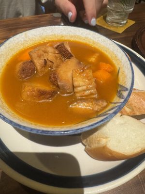 mushrooms in bordelaise sauce  at Dana Vegan House in Hanoi