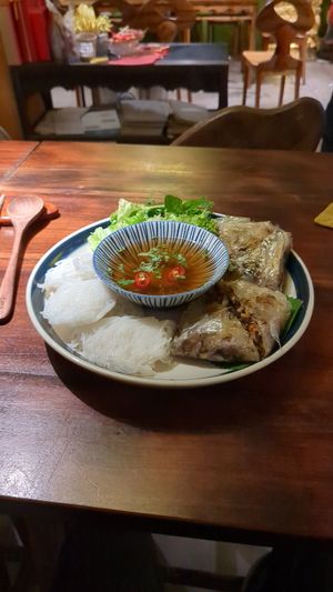 Bun Cha Gio at Dana Vegan House in Hanoi