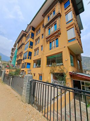 Hotel street at Forest Boutique in Thimphu