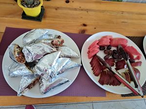 Vegan breakfast at Forest Boutique in Thimphu