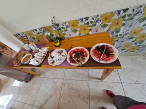 Vegan breakfast at Forest Boutique in Thimphu