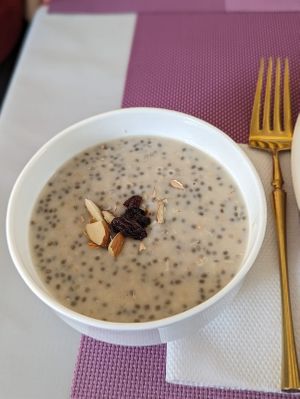 Chia pudding at Forest Boutique in Thimphu