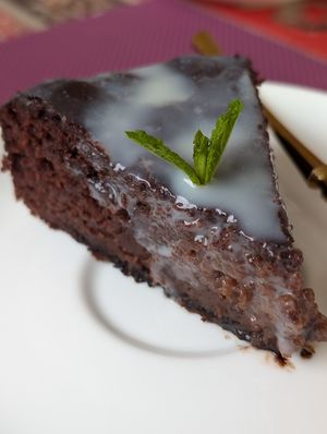 Chocolate cake 😋😋 at Forest Boutique in Thimphu