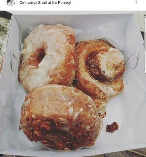 Pure delicious-ness!! at The Cinnamon Snail in New York City