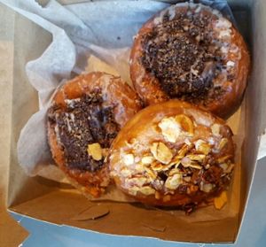 donuts! at The Cinnamon Snail in New York City