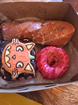 Cake, donut and twist too at The Cinnamon Snail in New York City