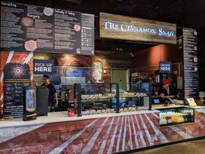 the stand at The Cinnamon Snail in New York City