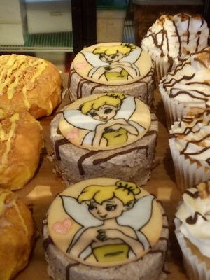 Tinkerbell donuts at The Cinnamon Snail in New York City