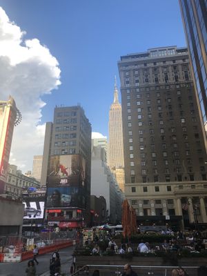 The view at The Cinnamon Snail in New York City