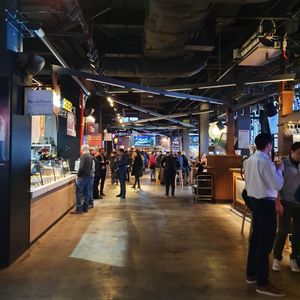 The Penny's food hall at The Cinnamon Snail in New York City