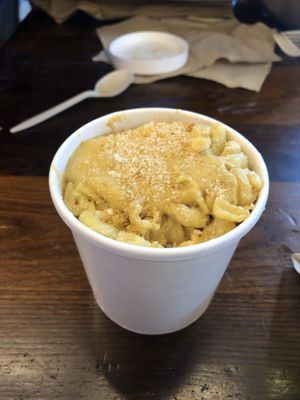 Mac and cheese at The Cinnamon Snail in New York City