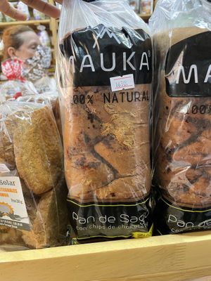 Vegan bread  at Nutri Light in Medellin