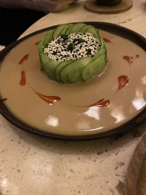 Gomae salad amaaaaazing  at People Of Tomorrow in New Delhi